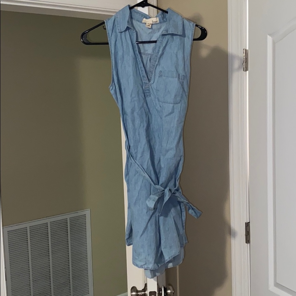 Blue jean dress